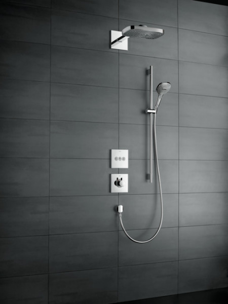 Душевой гарнитур Hansgrohe Raindance Select E 3jet EcoSmart 26623000 с мыльницей