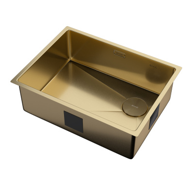 Кухонная мойка Zorg Zerox U/IF Side SF 60х45 PVD Gold