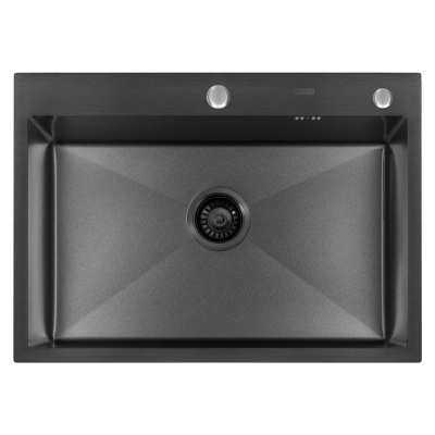 Кухонная мойка Arfeka Eco AR Black PVD Nano 70х50