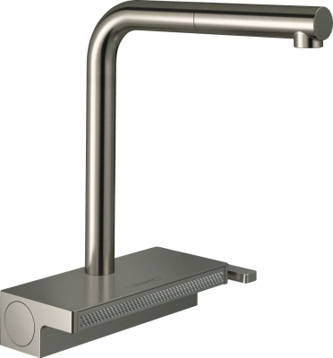 Смеситель с выдвижным изливом Hansgrohe Aquno 73836800