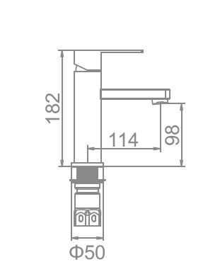 Смеситель Ledeme 71033 Смеситель Ledeme 71033