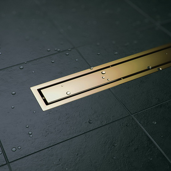 Душевой трап линейный 2в1 Pestan Confluo Premium Drain Line 30 Gold