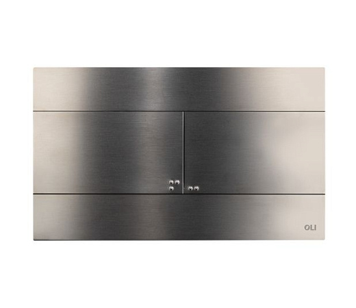 Комплект инсталляции для подвесного унитаза Oli 120 с клавишей смыва Slim gun metal Комплект инсталляции для подвесного унитаза Oli 120 с клавишей смыва Slim gun metal