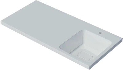 Умывальник Madera Kamilla 120x50 правый