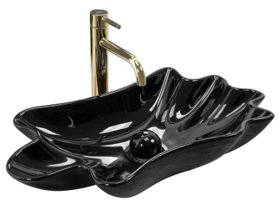 Умывальник Rea Infinity 60х35 Black U3401