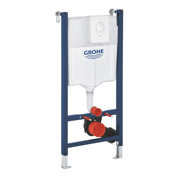 Инсталляция для подвесного унитаза Grohe Rapid SL с кнопкой Skate Air 38719001