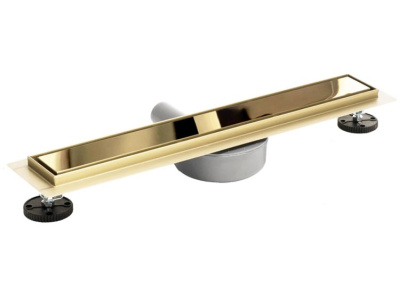 Душевой лоток Rea Neo&Pure N Pro Mirror 50 / 60 / 70 / 80 / 90 / 100 Gold двухсторонний
