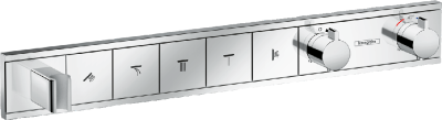 Смеситель встраиваемый термостатический Hansgrohe RainSelect 15358000
