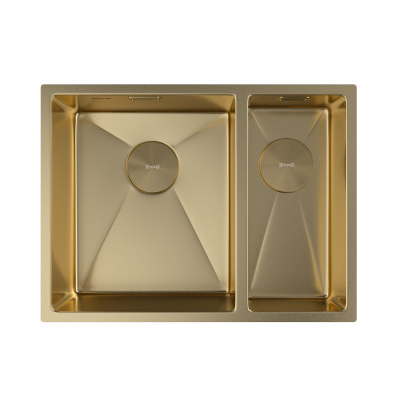 Кухонная мойка Zorg Zerox U/IF-R 60х45 PVD Gold Кухонная мойка Zorg Zerox U/IF-R 60х45 PVD Gold