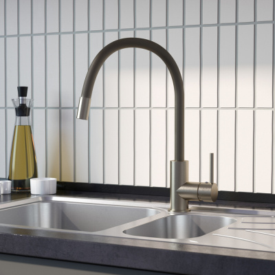 Смеситель для кухни с гибким изливом Iddis Kitchen 360 K36BNJ0i05