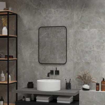 Зеркало Continent Torry Black LED 50х70 / 60х70 / 60х100 / 60х120 с бесконтактным сенсором