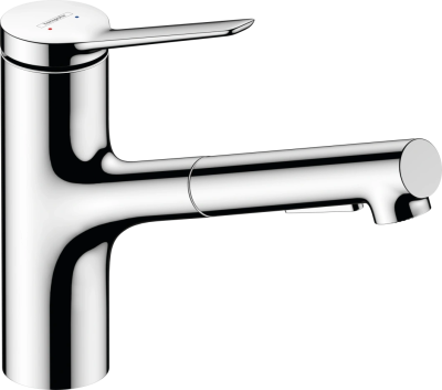 Смеситель с выдвижным изливом Hansgrohe Zesis 74803000