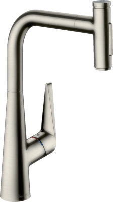 Смеситель с выдвижным изливом Hansgrohe Talis 73867800