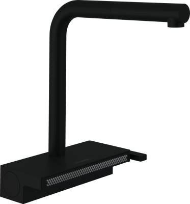 Смеситель с выдвижным изливом Hansgrohe Aquno 73836670