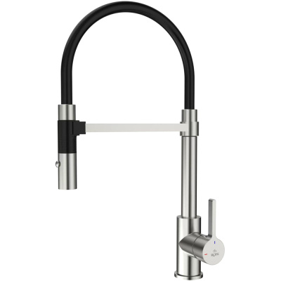 Смеситель для кухни с гибким изливом Rose R133L