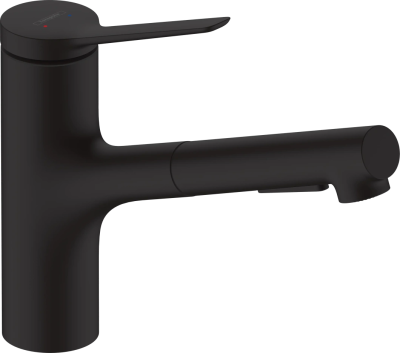 Смеситель с выдвижным изливом Hansgrohe Zesis 74800670