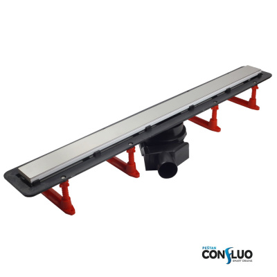 Душевой лоток Pestan Confluo Frameless Line White Glass 30