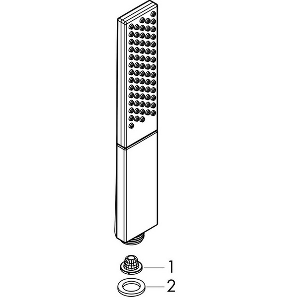 Душевая лейка Hansgrohe Rainfinity Baton 1jet 26866000