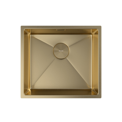 Кухонная мойка Zorg Zerox IF 50х45 PVD Gold Кухонная мойка Zorg Zerox IF 50х45 PVD Gold