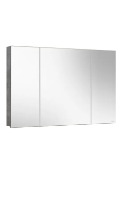 Зеркальный шкаф Belux Стокгольм 110х70 бетон Чикаго Зеркальный шкаф Belux Стокгольм 110х70 бетон Чикаго