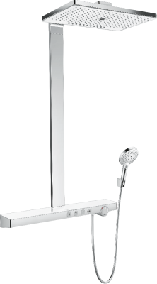 Душевая система термостатическая Hansgrohe Rainmaker Select 3jet 27106400