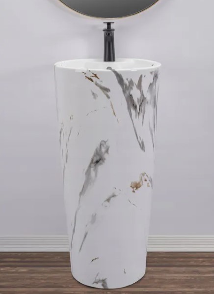 Умывальник Rea Blanka Marble Marmur matt U8704