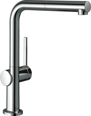 Смеситель с выдвижным изливом Hansgrohe Talis 72808000