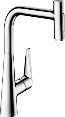 Смеситель с выдвижным изливом Hansgrohe Talis 73867000
