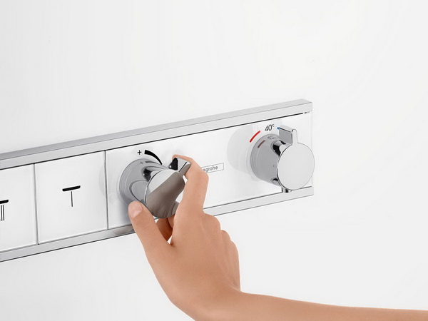 Смеситель встраиваемый термостатический Hansgrohe RainSelect 15357000