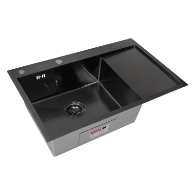 Кухонная мойка Arfeka Eco AR L Black PVD Nano 80х50