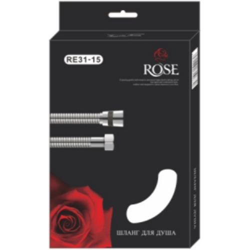 Шланг для душа Rose RE31-10, хром