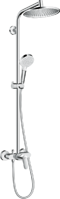 Душевая система Hansgrohe Crometta S 1jet EcoSmart 27269000