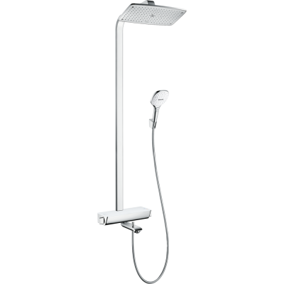 Душевая система термостатическая Hansgrohe Raindance Select E Showerpipe 1jet 27113400