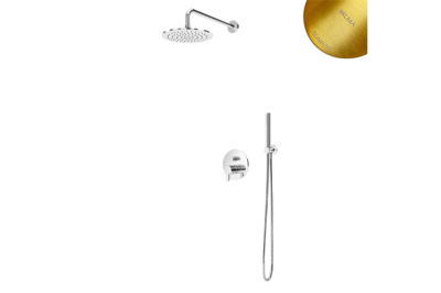 Душевая система встраиваемая Bruma Leaf 1677222SR Душевая система встраиваемая Bruma Leaf 1677222SR