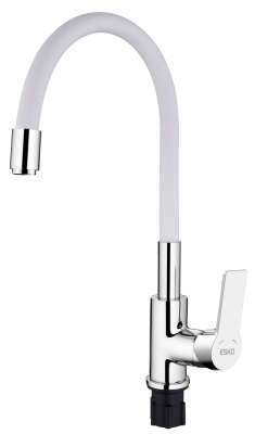 Смеситель для кухни с гибким изливом Esko Coral CL519CrW Смеситель для кухни с гибким изливом Esko Coral CL519CrW