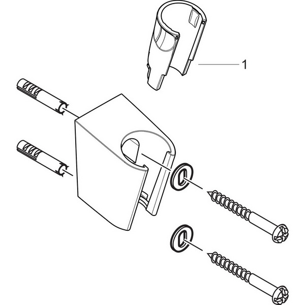 Держатель для душа Hansgrohe Porter S 28331000