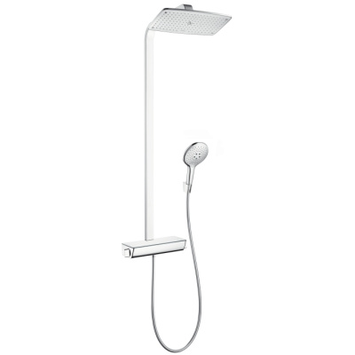 Душевая система термостатическая Hansgrohe Rainmaker Select E Showerpipe 1jet 27112000