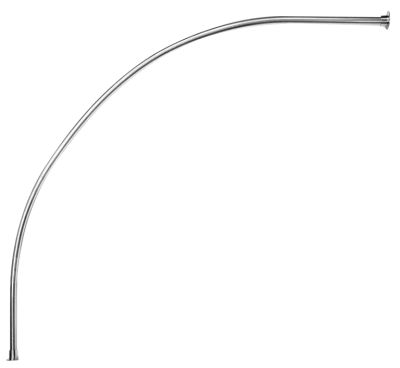 Карниз Triton Грация полукруглый 140х140 см