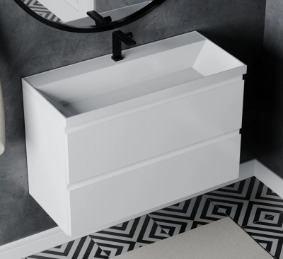 Тумба подвесная под умывальник Vela Мира Classica Slim 80
