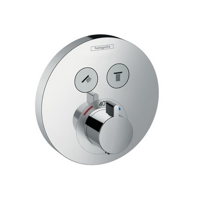 Душевая система встраиваемая термостатическая Hansgrohe Raindance Select E 2jet 27297000