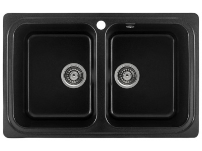 Кухонная мойка Gerhans 80х50 C02-25 оникс