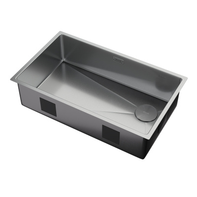 Кухонная мойка Zorg Zerox U/IF Side SF 75х45 Steel