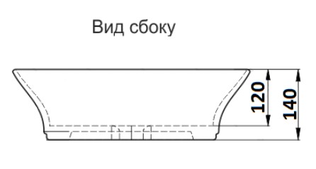 Умывальник CeramaLux 9381