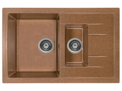 Кухонная мойка Gerhans 80х50 C10-23 терракот