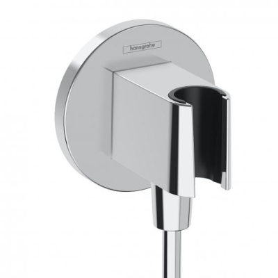Подключение душевого шланга Hansgrohe Fixfit S 26888000 с держателем