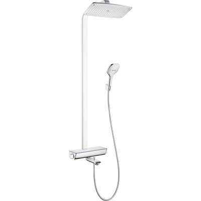 Душевая система термостатическая Hansgrohe Raindance Select E Showerpipe 1jet 27113000