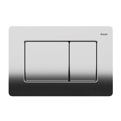 Кнопка для инсталляции Axus 097LС Slim металл