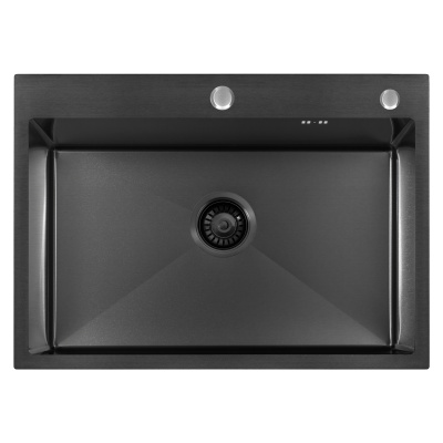 Кухонная мойка Arfeka Eco AR Black PVD Nano 70х50