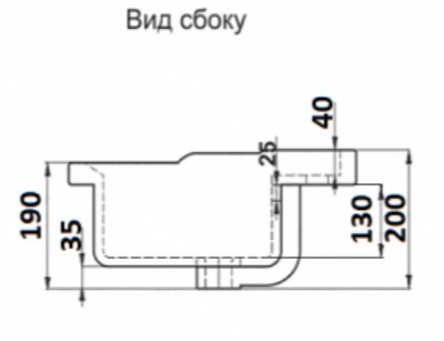 Умывальник CeramaLux 840-60