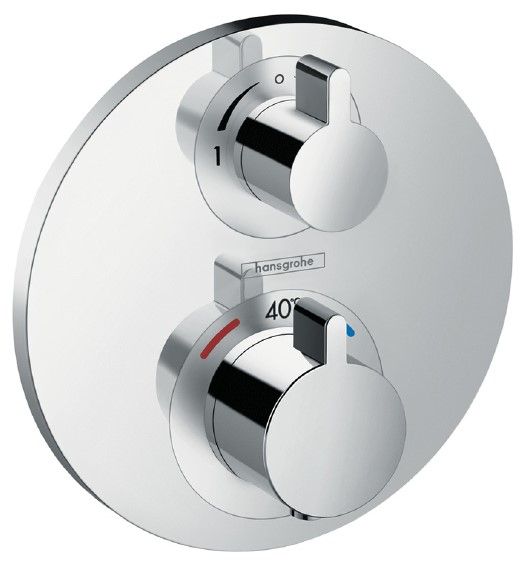 Душевая система встраиваемая термостатическая Hansgrohe Croma Select E 2jet Ecosmart 27295000